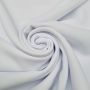 Tissu burlington infroissable Oeko-Tex - blanc