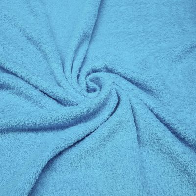 Cotton terry cloth - turquoise