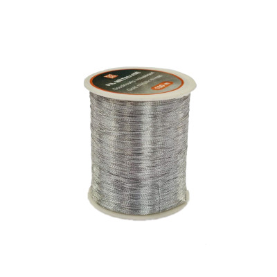 160 meter sewing thread - metallic silver