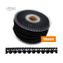 10 mm pompom braid - black