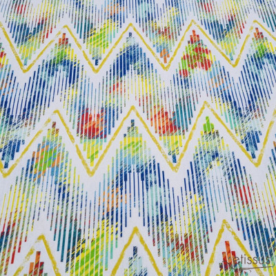 Tissu toile d'extérieur 320 cm - Trazo multicolore