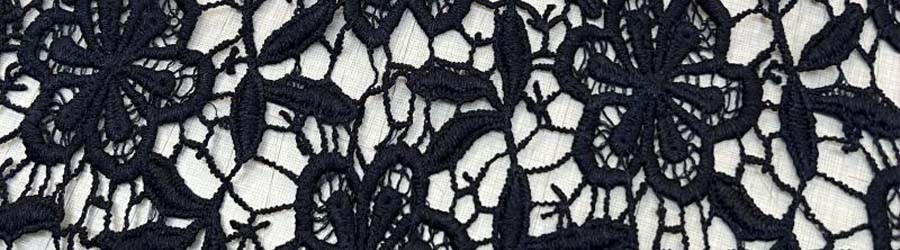 Lace Fabric by the Meter ideal for the confection of Clothes : Lingerie, Wedding dresses