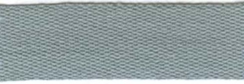 ruban coton 20 mm - gris 8